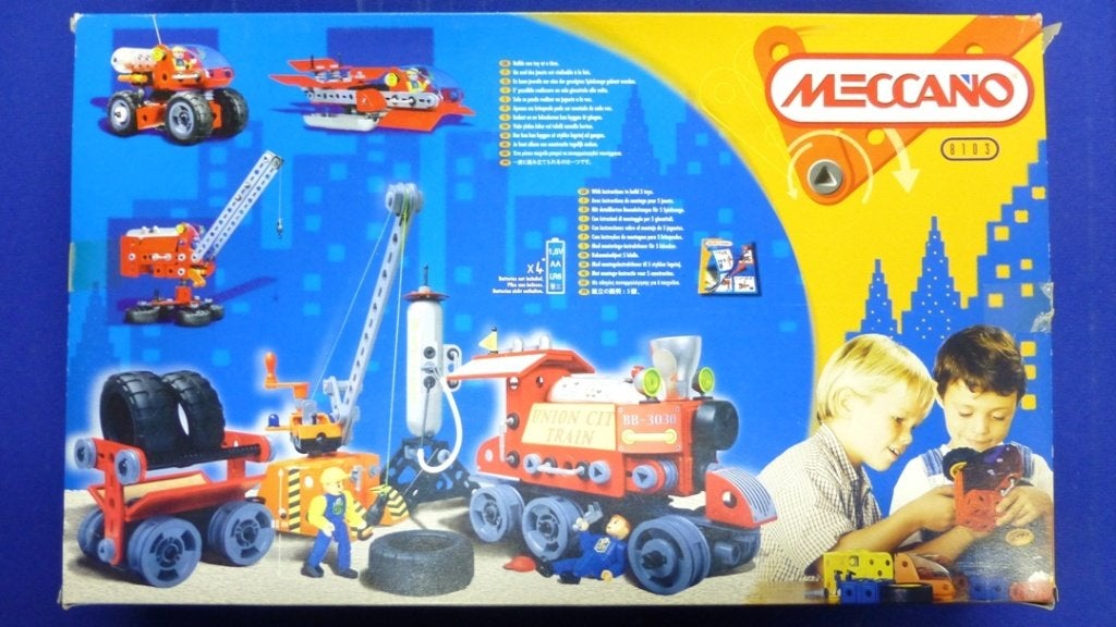 Meccano, Enlèvement
