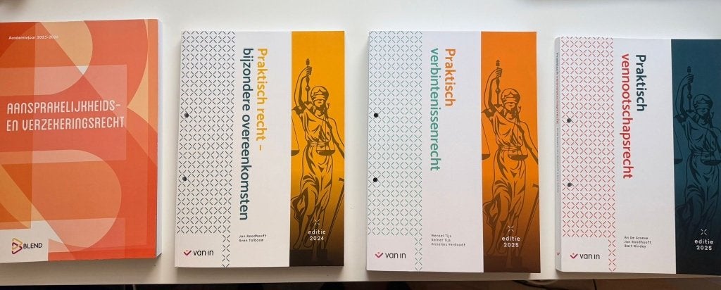 Boeken 2de jaar Bachelor Rechtspraktijk Arteveldehogeschool, Boeken, Ophalen, Nieuw, Overige niveaus, Overige vakken