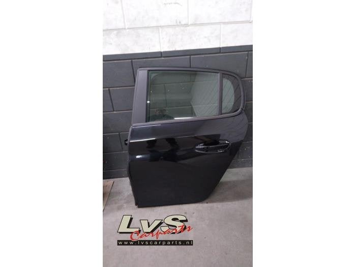 Portière 4portes arrière gauche d'un Peugeot 208 (KTV), -, 3 mois de garantie, Utilisé, Porte