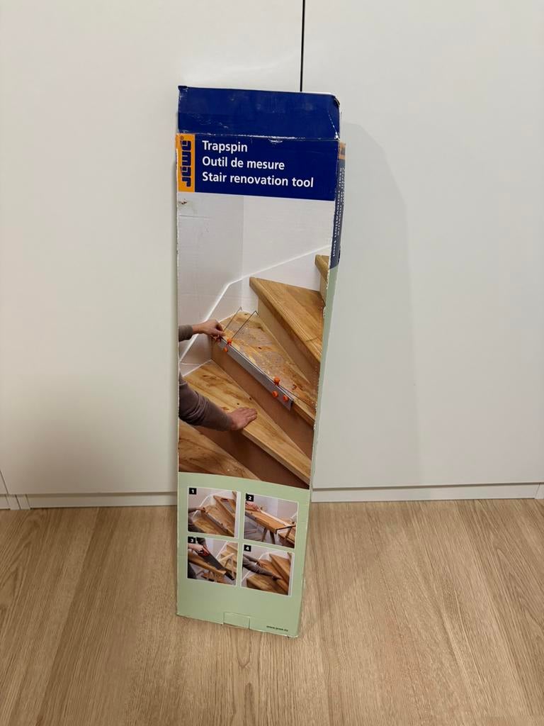 JEWE Trapspin meet-hulpmiddel, Doe-het-zelf en Bouw, Ophalen, Nieuw