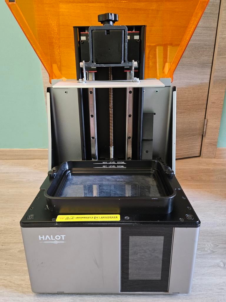 ‼️Creality halot-sky 3D resin printer + wash & cure station, Computers en Software, 3D Printers, Ophalen