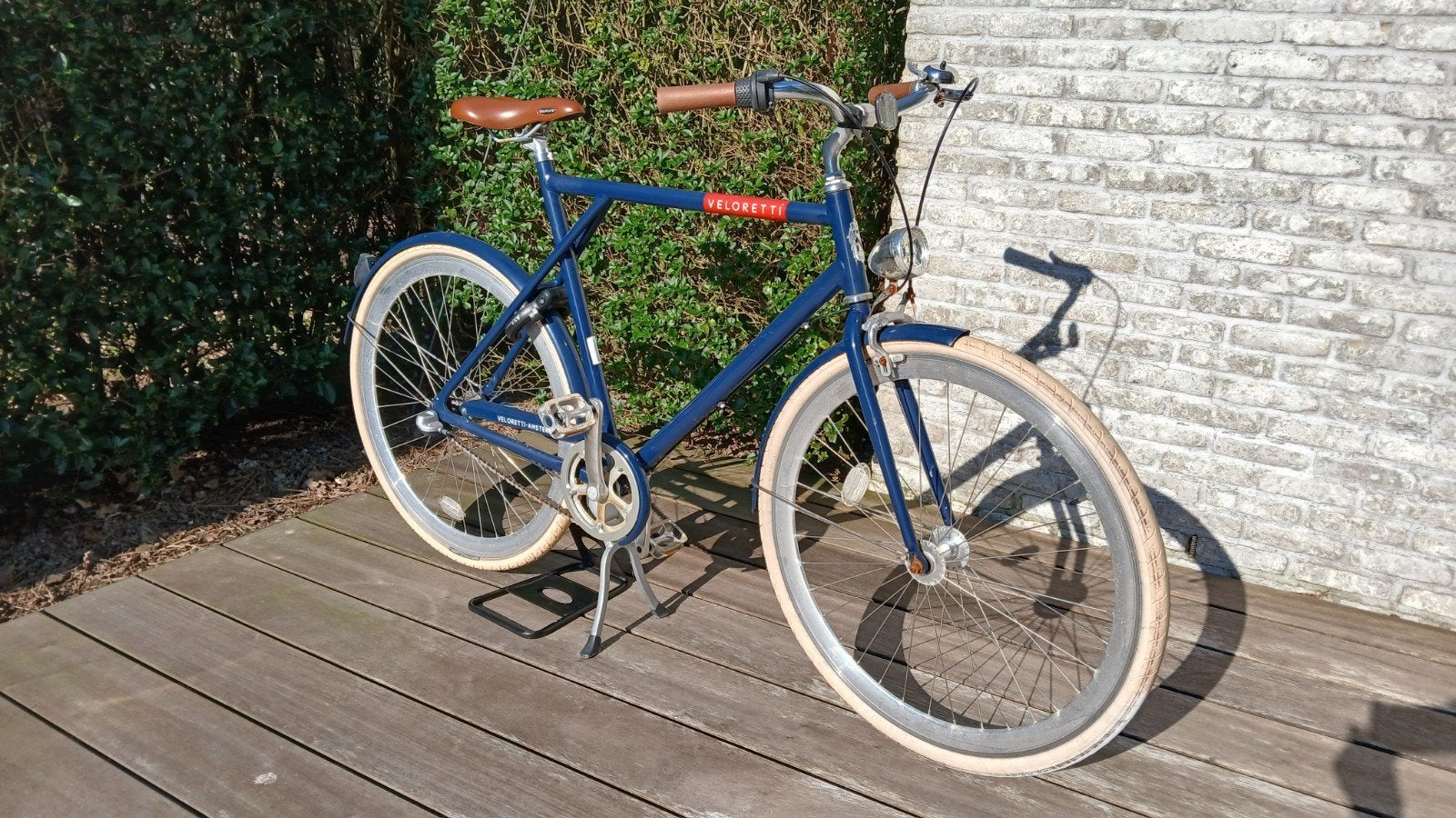 Veloretti Caféracer herenfiets – Large – hippe stad, Ophalen, Cruiser