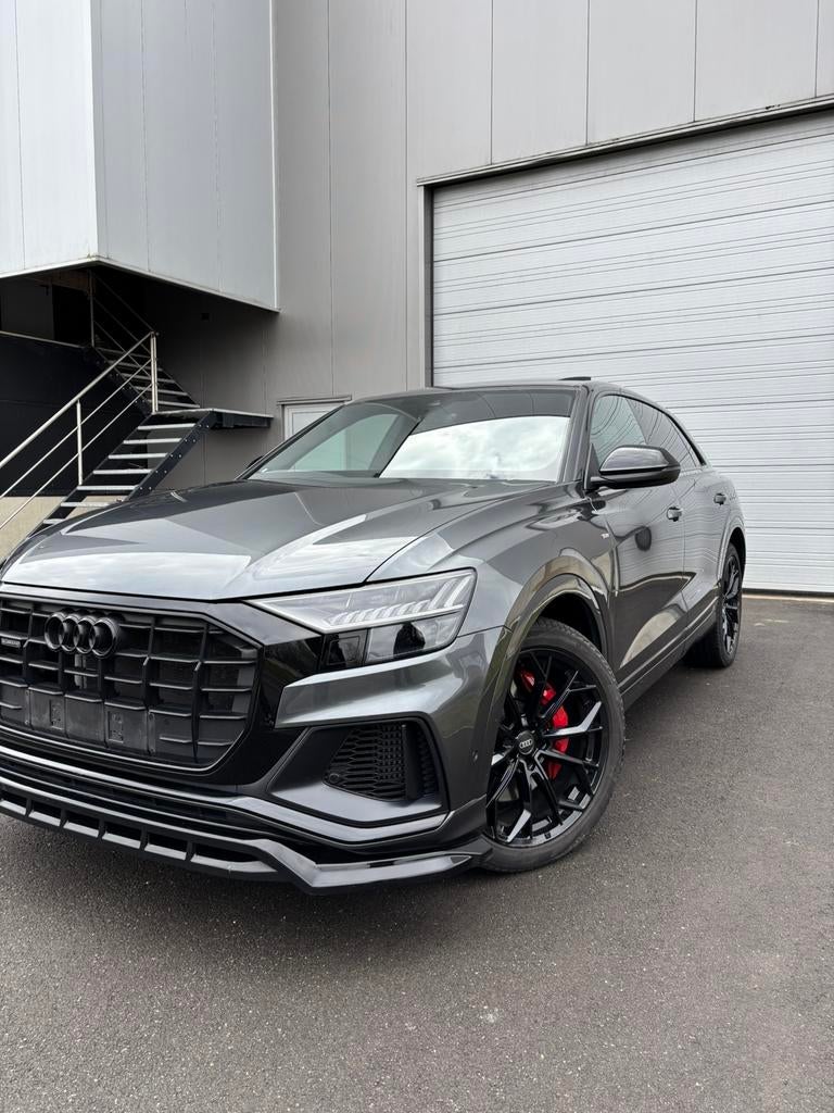 AUDI Q8 60 TFSI e! Nog 1 jaar fabrieksgarantie!!, Autos, Cuir, Argent ou Gris, Achat, Euro 6