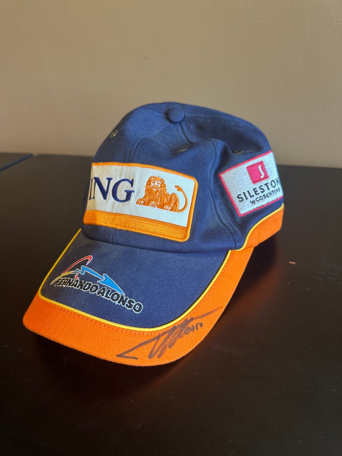 Signée Fernando Alonso – Casquette officielle, Collections, Collections Autre, Comme neuf, Enlèvement
