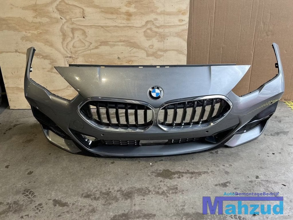 BMW 2 SERIE F44 Grijs voorbumper bumper 2019+, Autos : Pièces & Accessoires, Carrosserie & Tôlerie, Pare-chocs, BMW, Avant, Utilisé