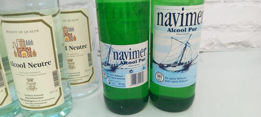 Alcohol 96%, Ophalen