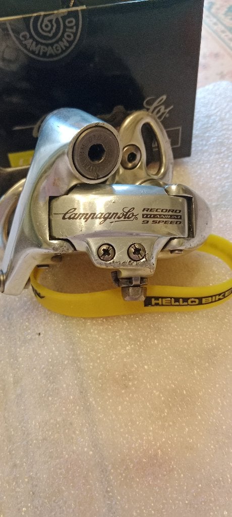 Campagnolo, Fietsen en Brommers, Ophalen, Titanium, Campagnolo, Zo goed als nieuw
