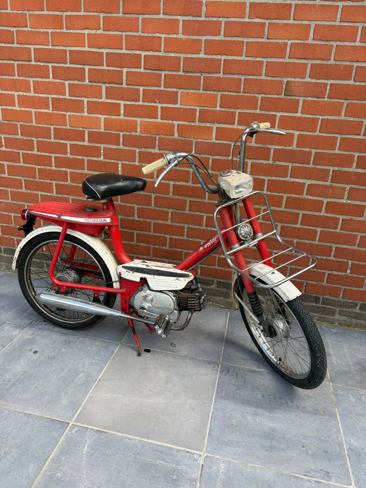 Honda amigo PF50 1969 hardtail, Fietsen en Brommers, Ophalen