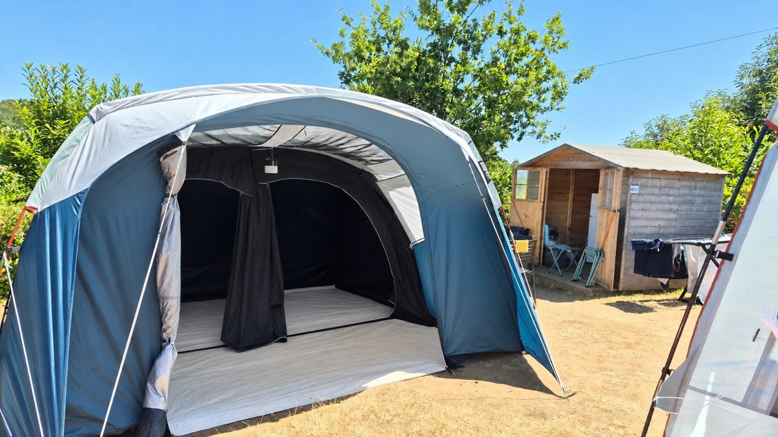 tente Quechua 5.2 fres and black, Enlèvement, Comme neuf, Jusqu'à 5