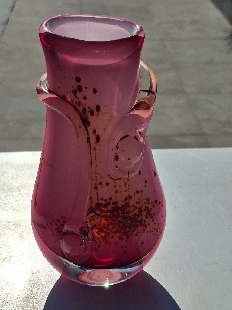 Vase de Louis Leloup du Val Saint Lambert. Signé, Enlèvement