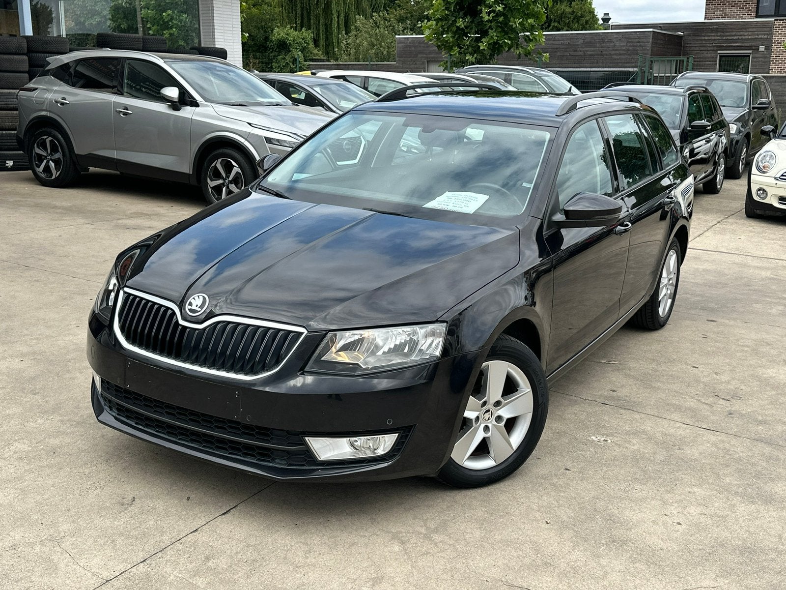 Skoda Octavia diesel euro 6b, Stof, Euro 6, 4 cilinders, Zwart