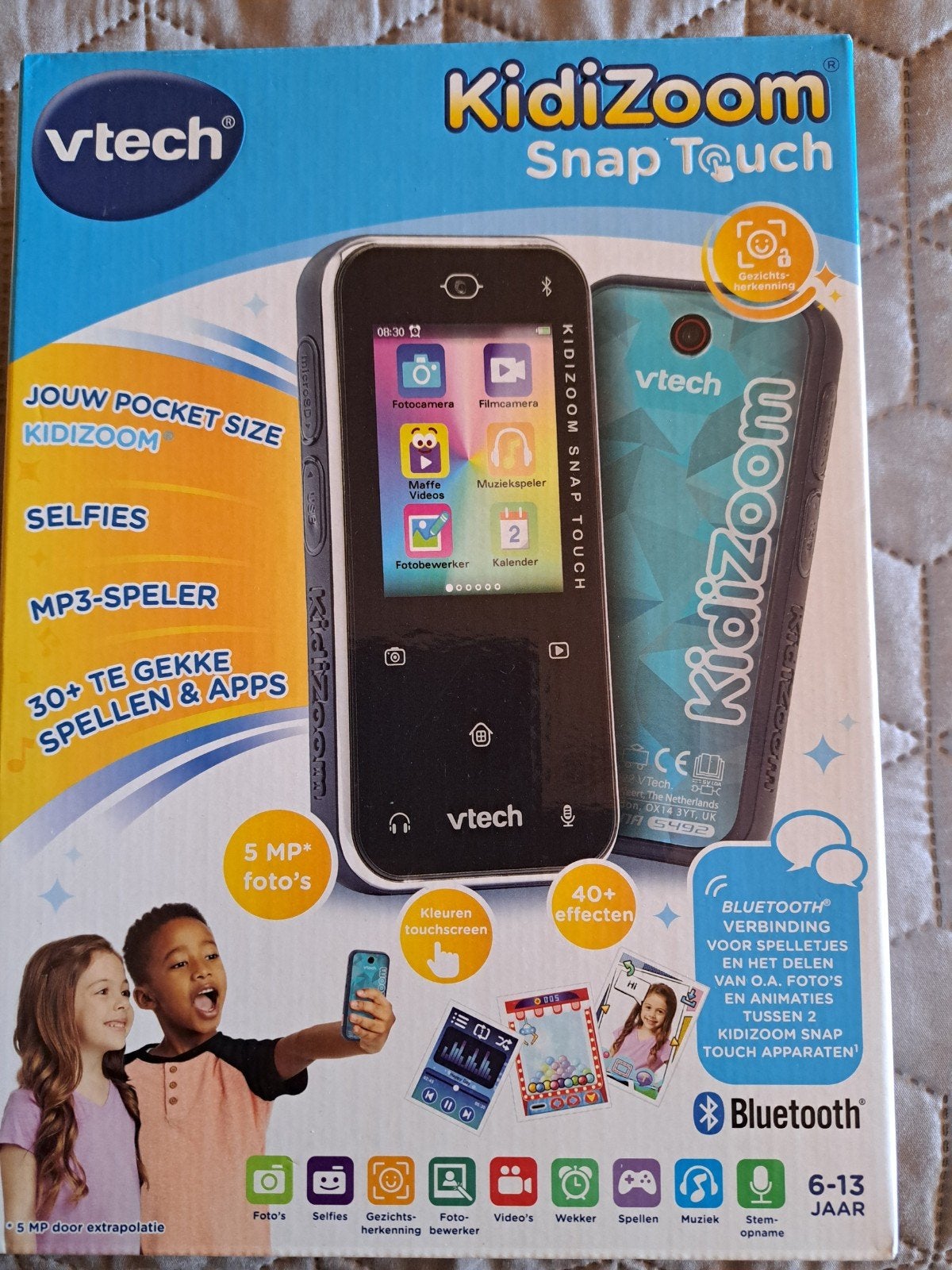 kidizoom snap touch, Ophalen