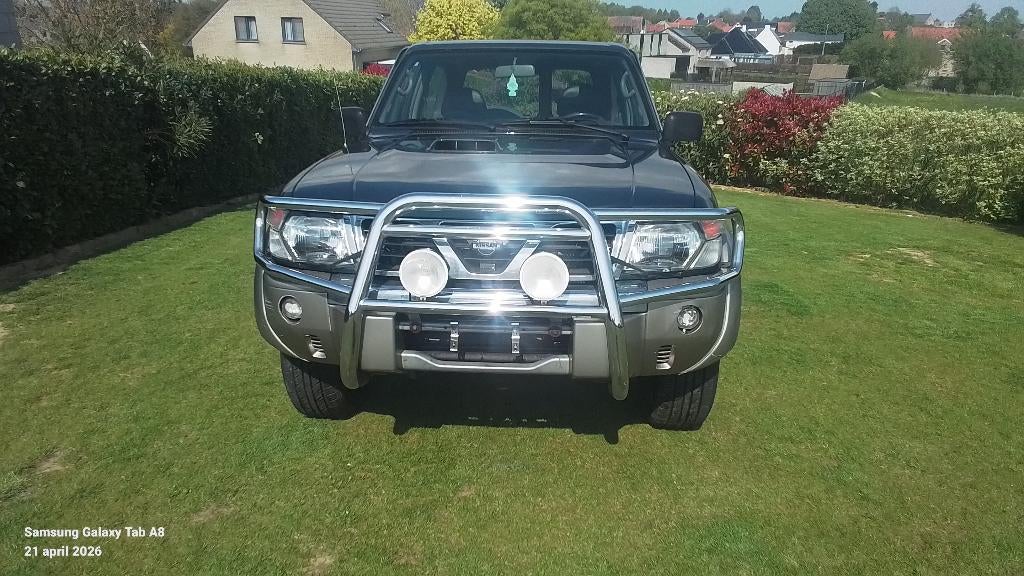 Nissan patrol, Auto's, Automaat, Lederen bekleding, 4 cilinders, Bedrijf