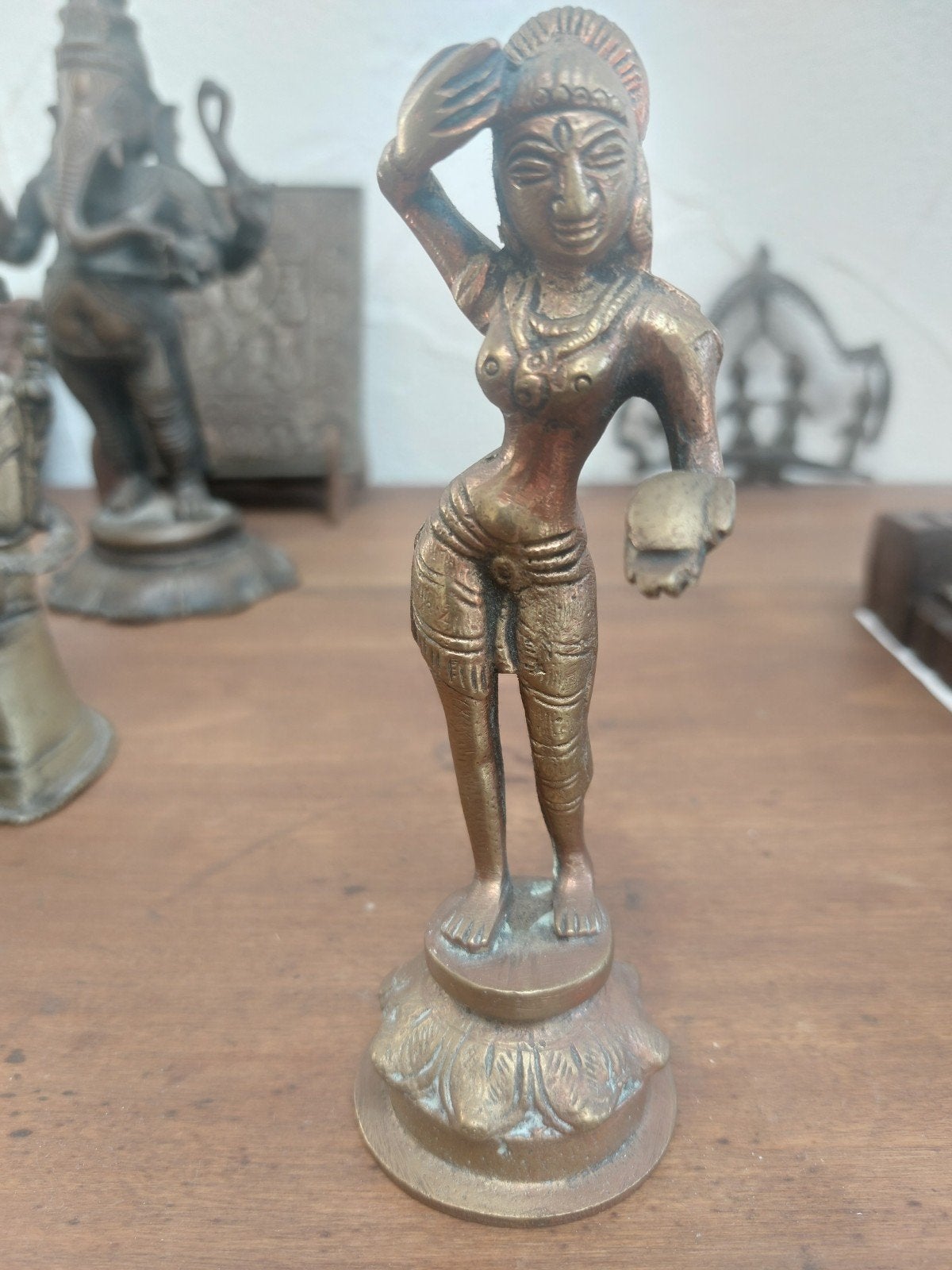 Indische vrouwelijke figuur., Antiek en Kunst, Ophalen, Koper