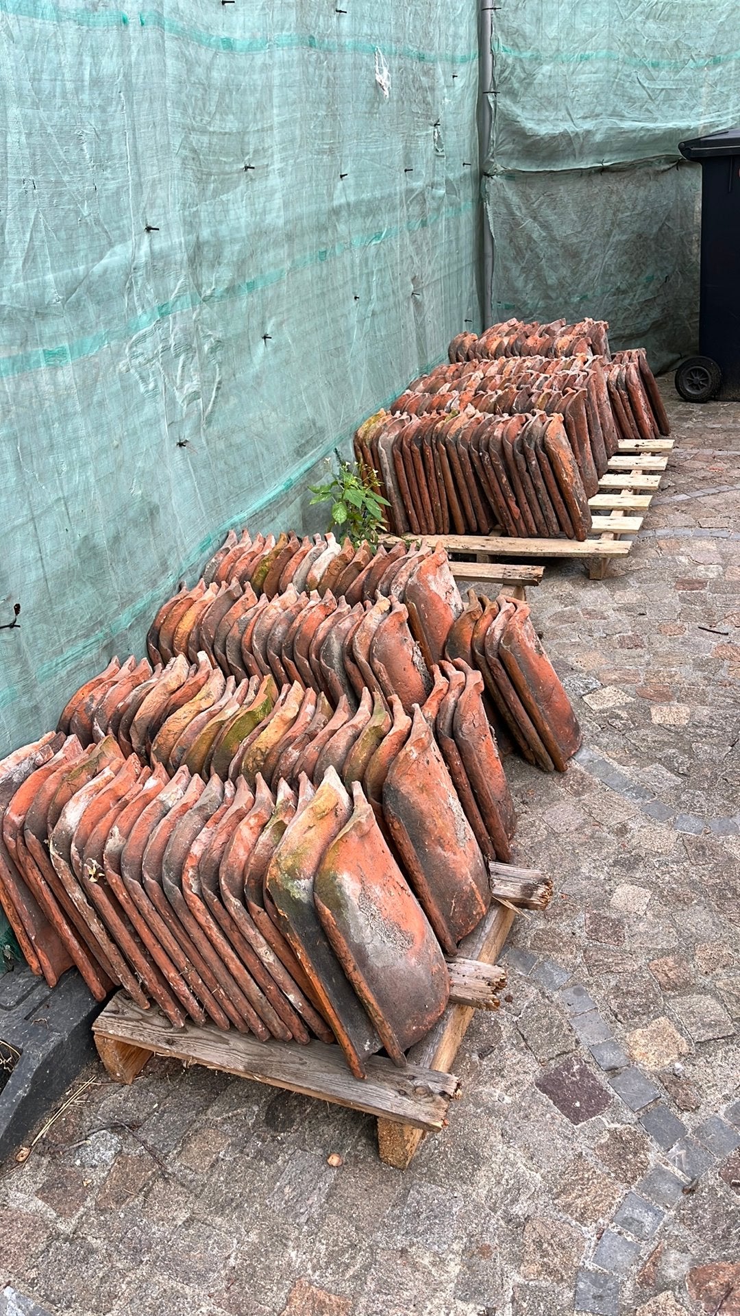 Boomse pannen., Doe-het-zelf en Bouw, Ophalen, Gebruikt, Steen of Klei, 15 m² of meer