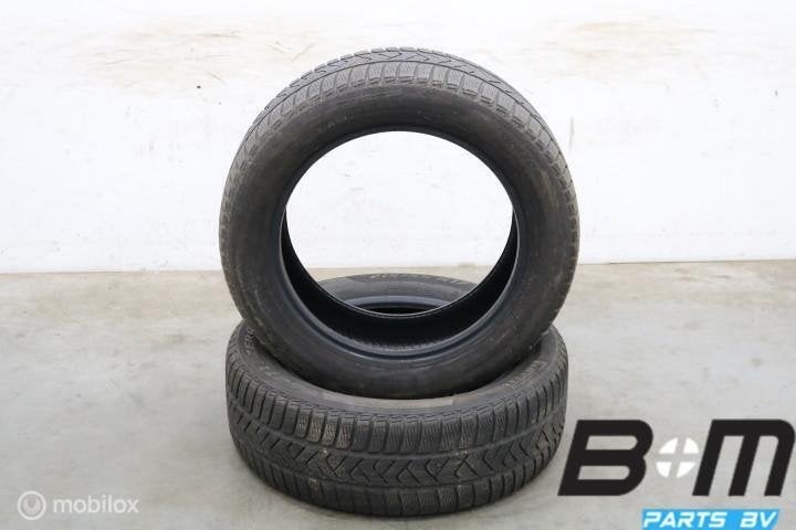 2 x 2155517 94H Pirelli Sottozero 3 Winter 4.5mm 215 55 17, 17 inch, Winterbanden, Band(en), Gebruikt
