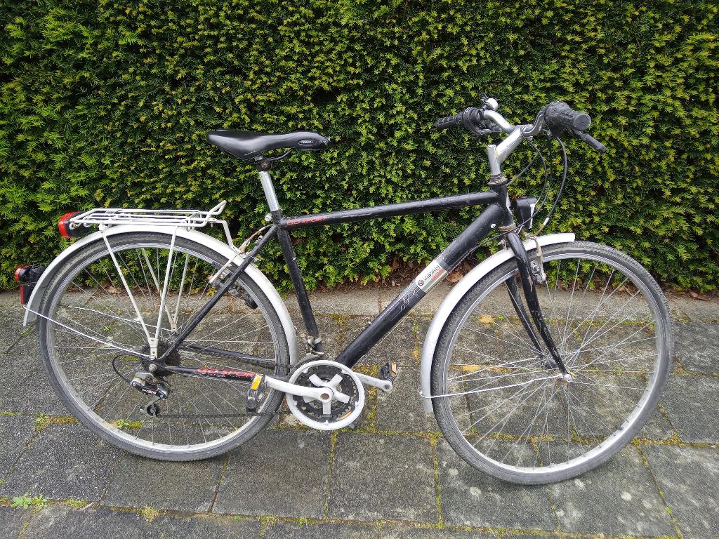 kot-fiets rijklaar, Fietsen en Brommers, Fietsen | Heren | Sportfietsen en Toerfietsen, Gebruikt, Overige merken, 15 tot 20 versnellingen