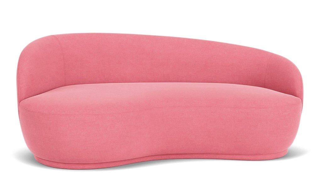 Zetel Rose - Kleur Firenze Bubble Gum - Sofa company, Huis en Inrichting, Zetels | Zetels en Chaises Longues, Nieuw, Tweepersoons
