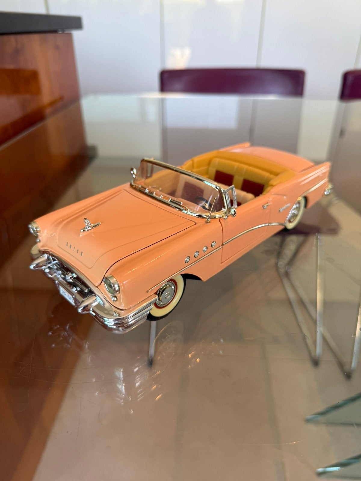 Buick Century 1955  Solido 1/18 sans boite, Enlèvement ou Envoi, Comme neuf, Voiture, Solido