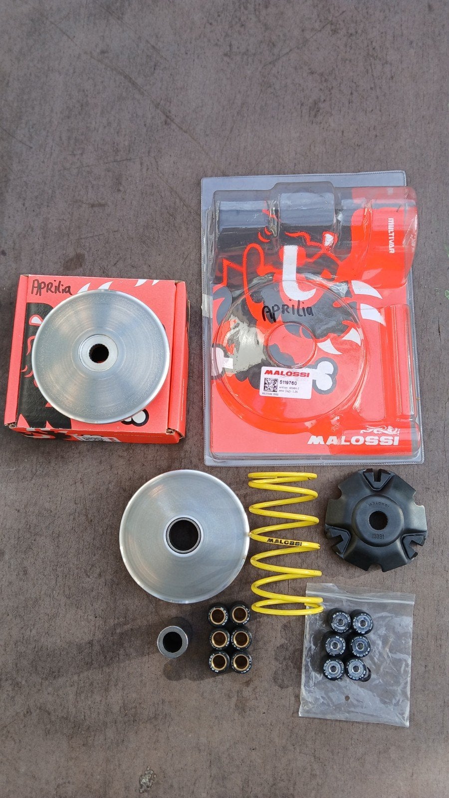 Malossi vario Aprilia SR GT 125 200, Ophalen of Verzenden, Gebruikt