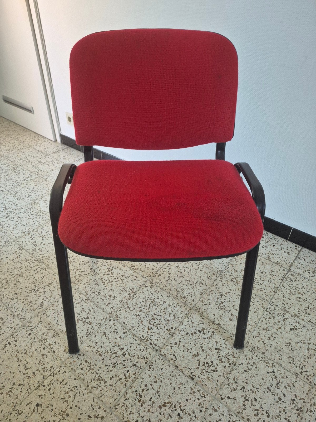 set de 7 chaises, empilables, Maison & Meubles, Chaises, Enlèvement