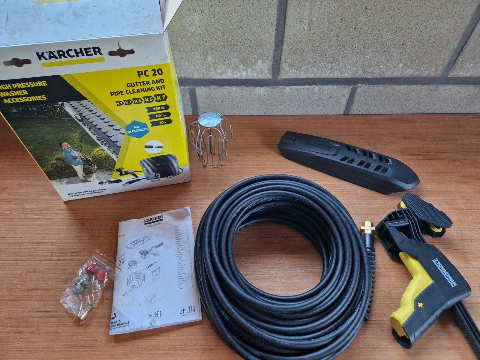 Kit de nettoyage de gouttières Kärcher PC20, Enlèvement, Neuf, Karcher - Kärcher -