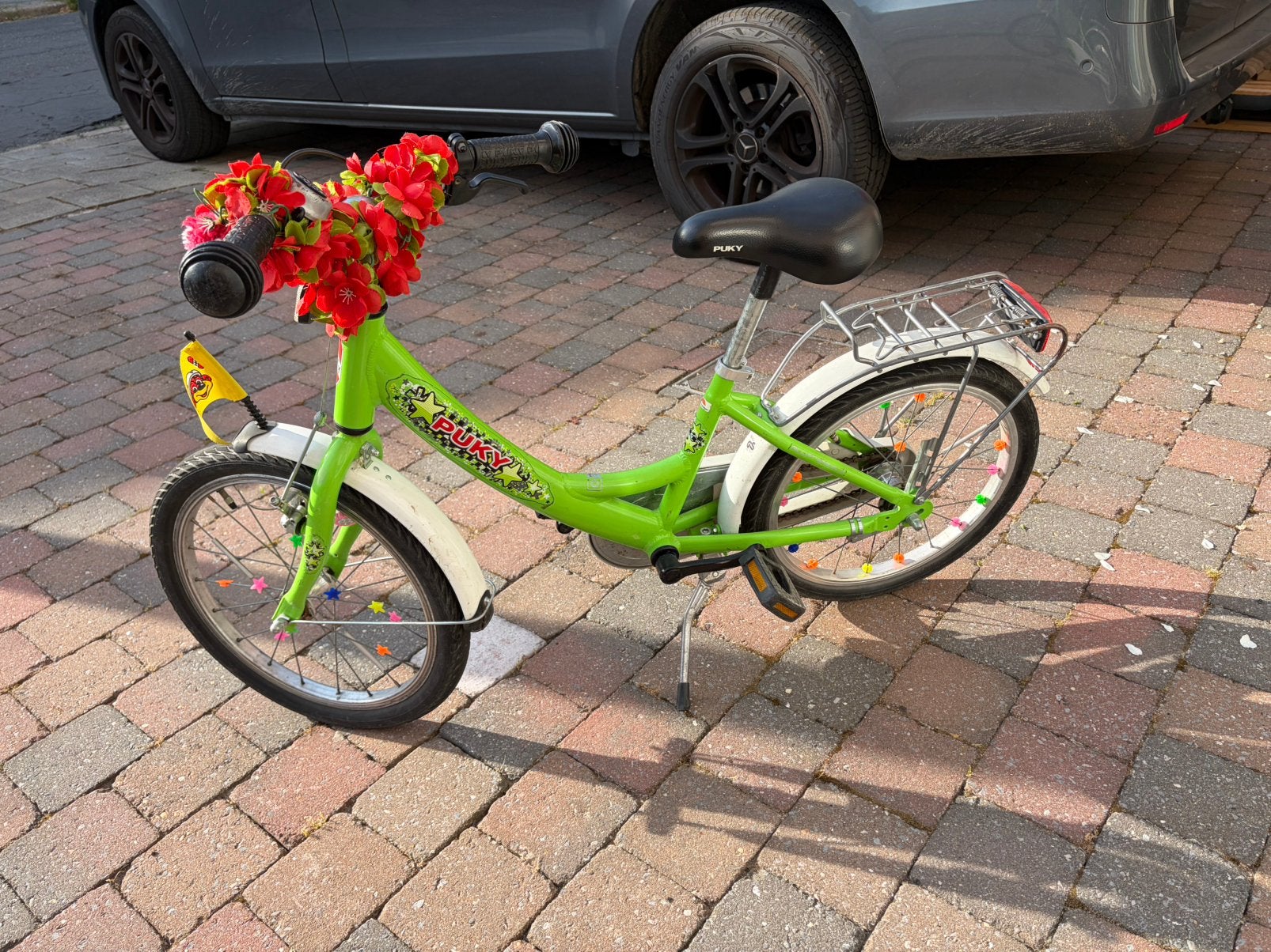 Kinderfiets, Fietsen en Brommers, Fietsen | Kinderfietsjes, Ophalen, Gebruikt, Velgrem, 16 tot 20 inch