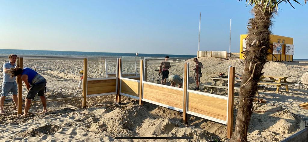 Windscherm, Ophalen, Gebruikt, Overige typen, Minder dan 200 cm