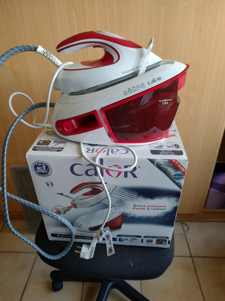 stoomstrijkijzer Calor, Electroménager, Enlèvement, Comme neuf, Fer à repasser avec cordon