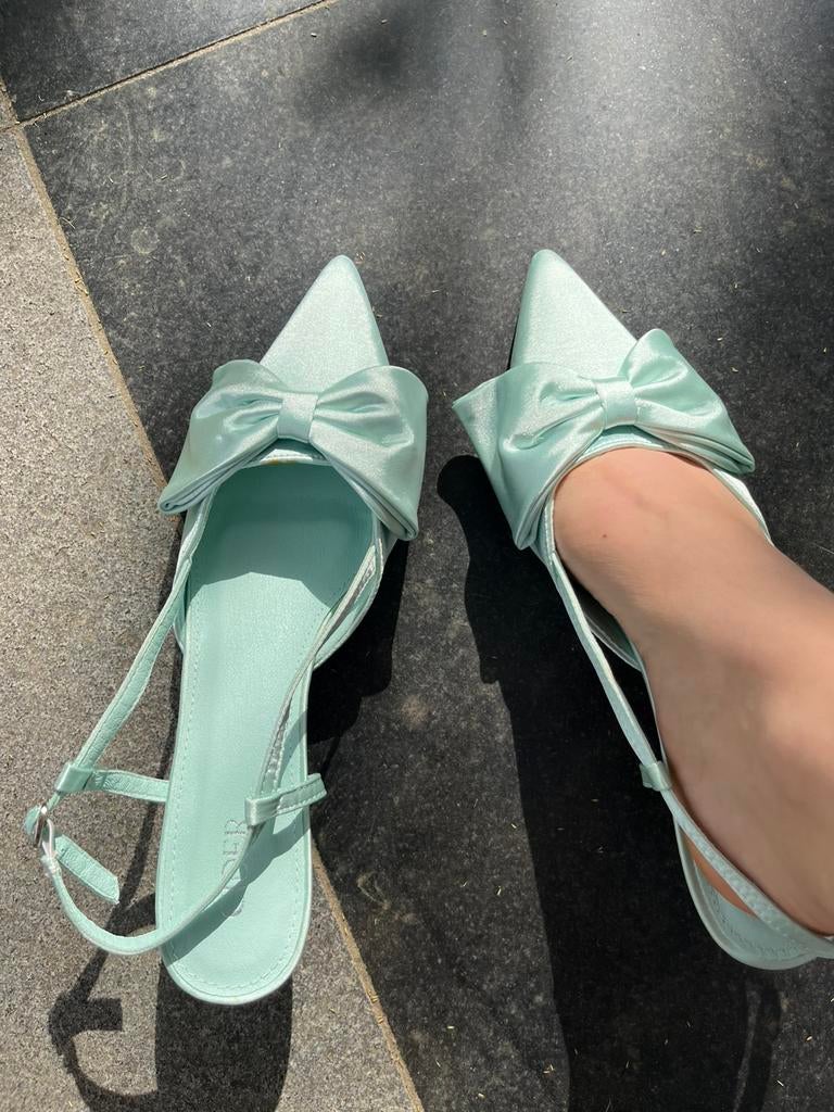 NIEUW lage hakjes van Cider in mint groen, Ophalen, Nieuw, Groen, Schoenen met lage hakken