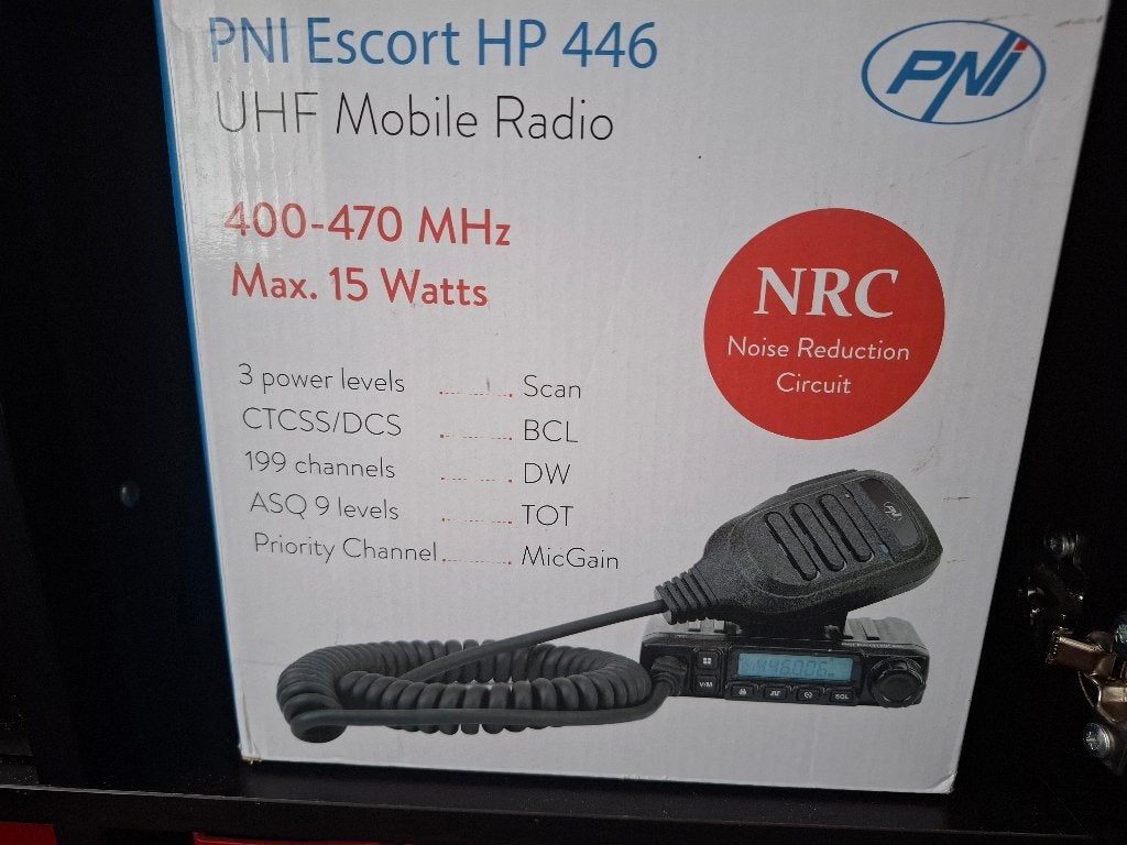 pni escort hp 446, Telecommunicatie, Zenders en Ontvangers, Ophalen of Verzenden, Zo goed als nieuw, Zender en Ontvanger