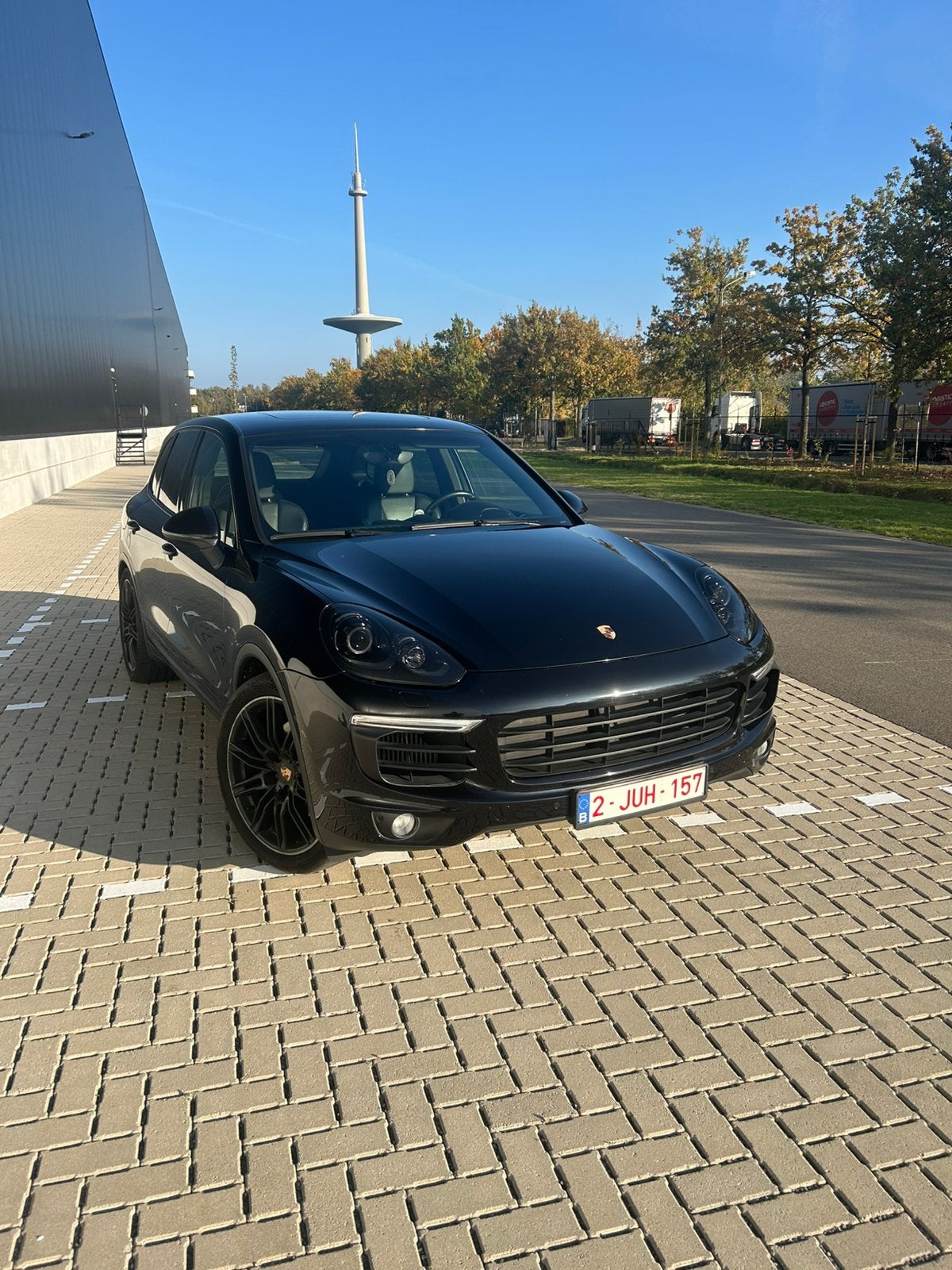 Porsche cayenne s diesel V8 lichte vracht 167000km, Auto's, Automaat, Cayenne, Zwart, Zwart