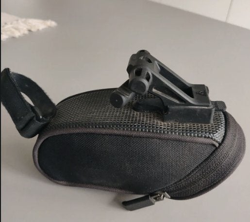 Topeak zadeltasje, Vélos & Vélomoteurs, Accessoires vélo | Sacoches, Enlèvement, Utilisé