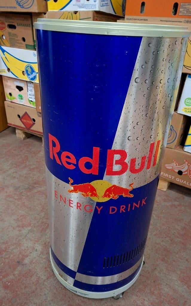 Red bull frigo, Ophalen