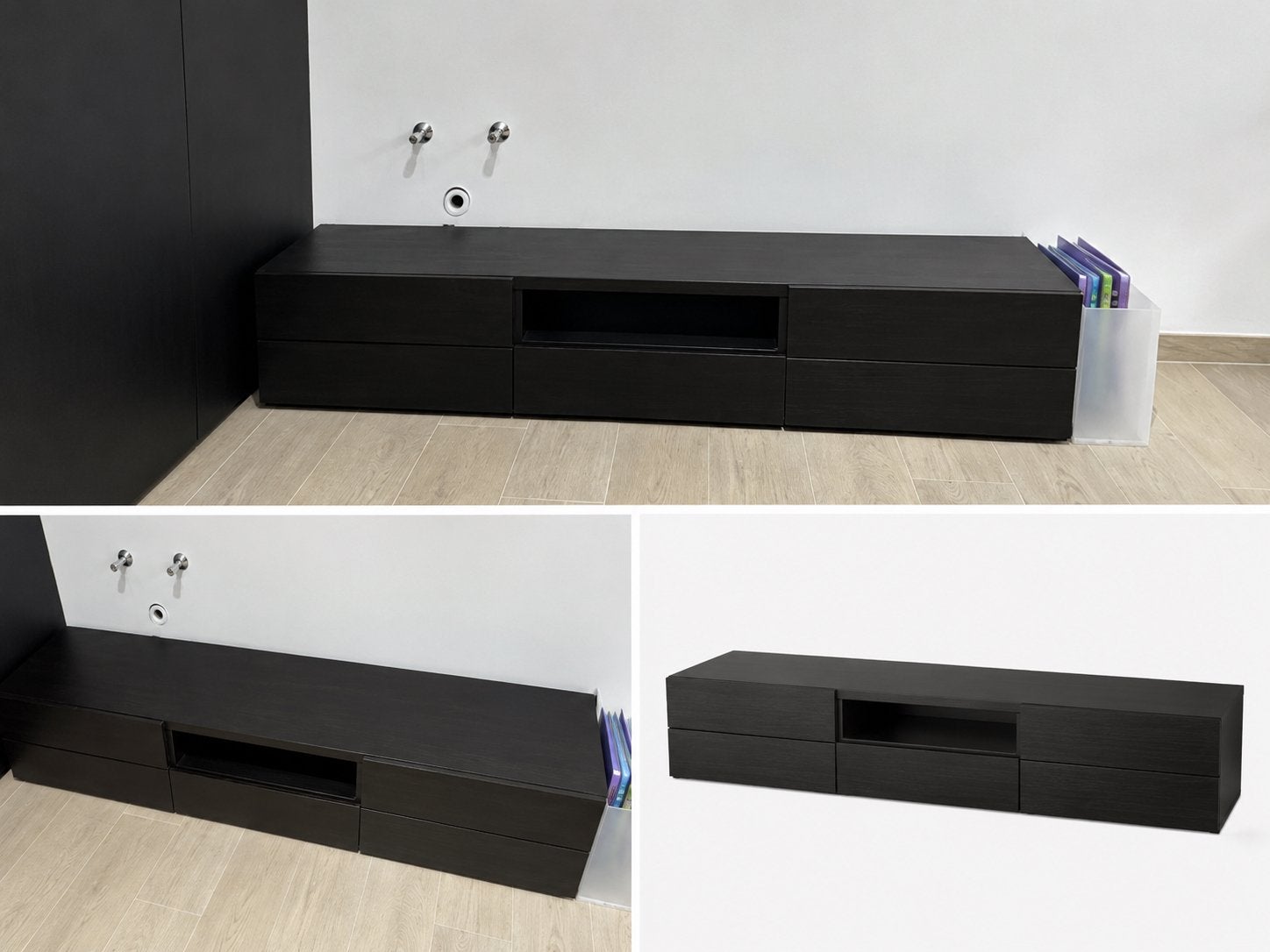 Meuble TV IKEA BESTÅ 180  40  38 cm, Maison & Meubles, Enlèvement, Comme neuf