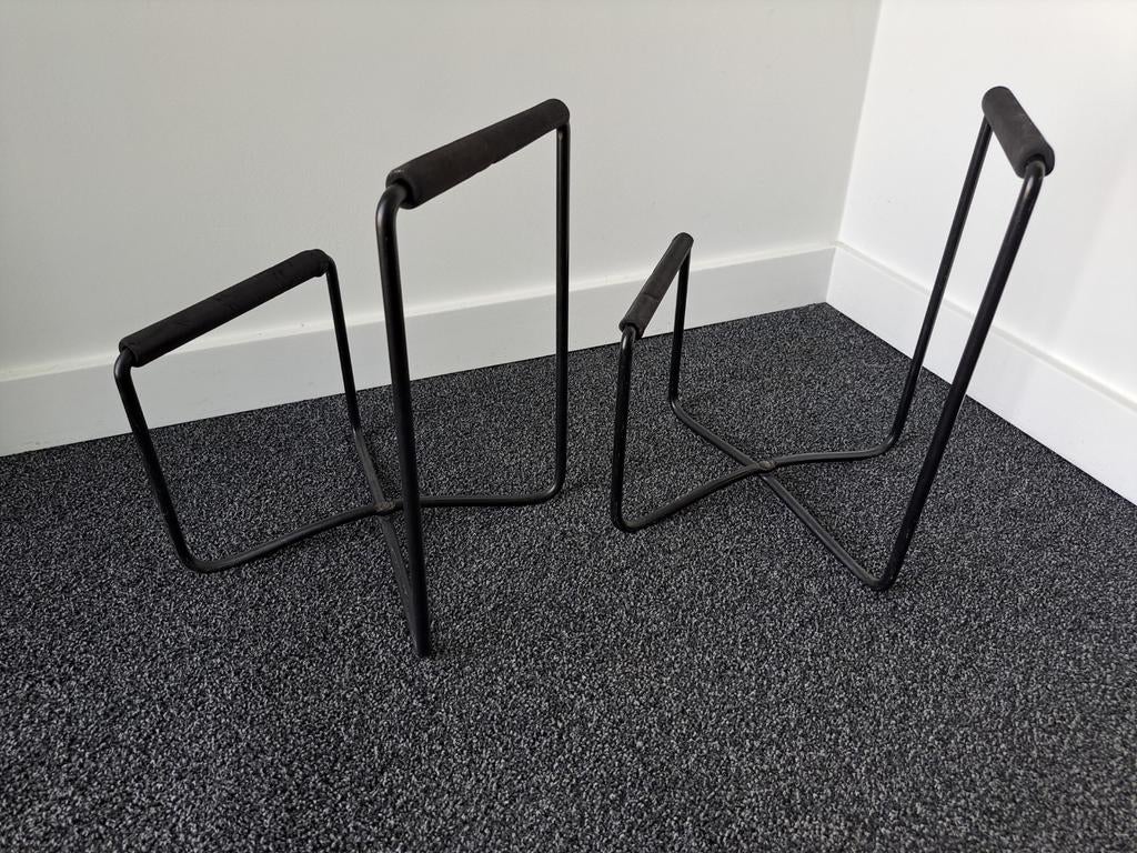 Vintage Kompass speaker stands, Musique & Instruments, Pieds, Enlèvement ou Envoi, Haut-parleur