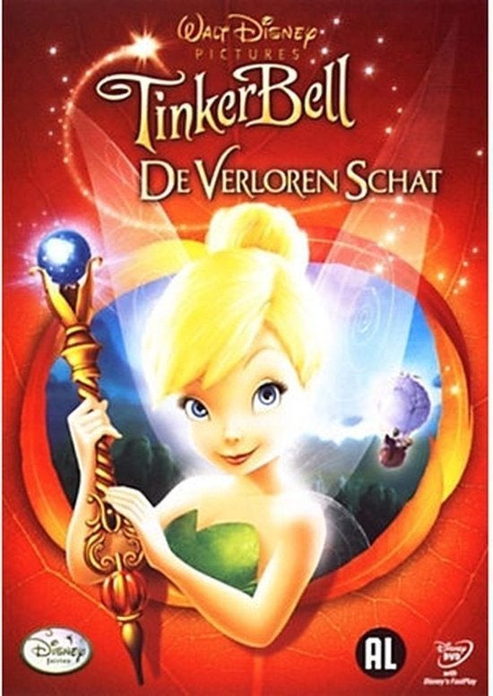 Disney dvd - tinkerbell - De verloren schat, Enlèvement ou Envoi