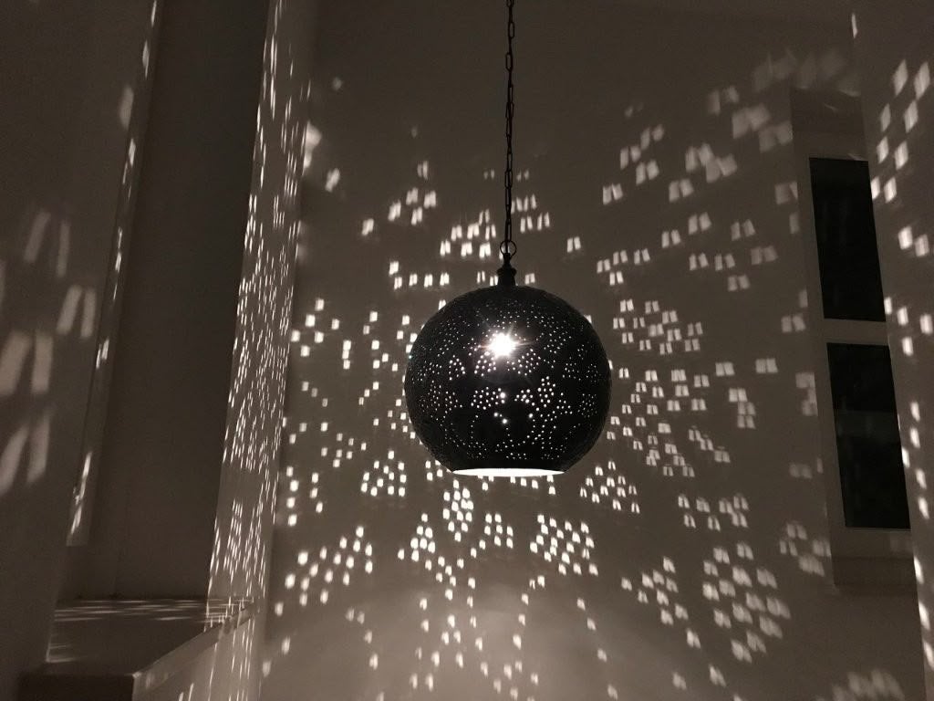 Ijzeren hanglamp, Maison & Meubles, Lampes | Lampadaires, Enlèvement, Comme neuf