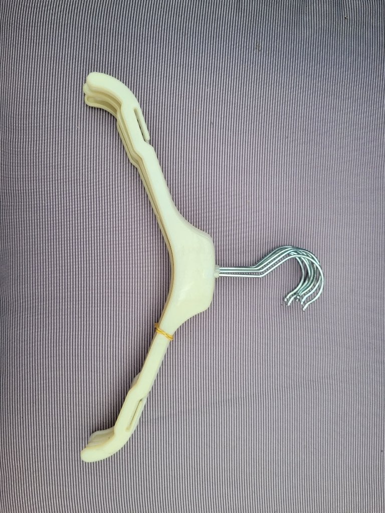 7 kleerhangers klein wit, Kleding | Dames, Kledinghangers, Ophalen, Gebruikt, Kunststof, Kinderen