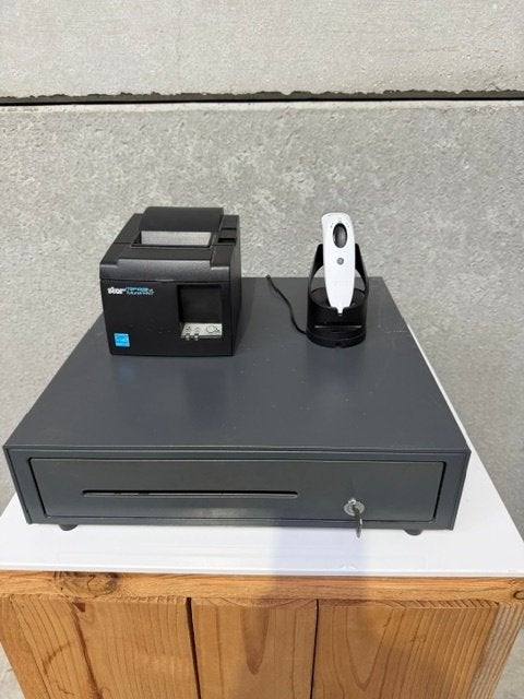 Complete kassaset: lade, Star bonprinter en scanner - 2 sets, Enlèvement