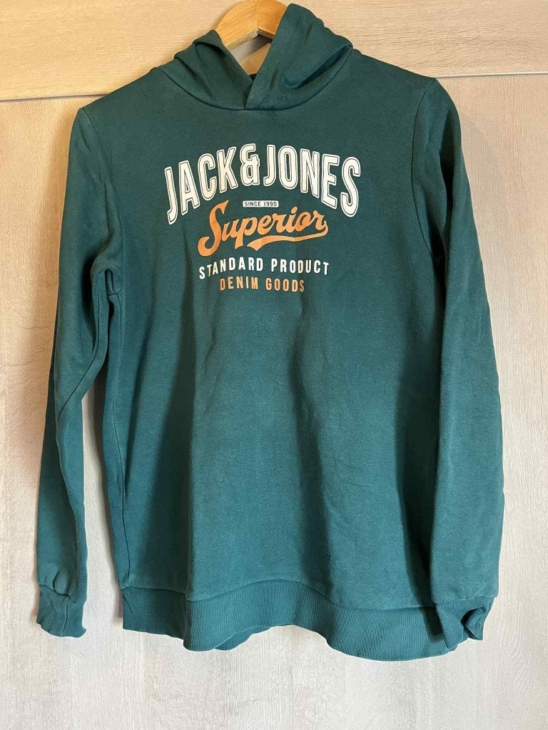 sweater groen kap jack jones 176, Kinderen en Baby's, Kinderkleding | Maat 176, Gebruikt, Trui of Vest, Ophalen of Verzenden, Jongen
