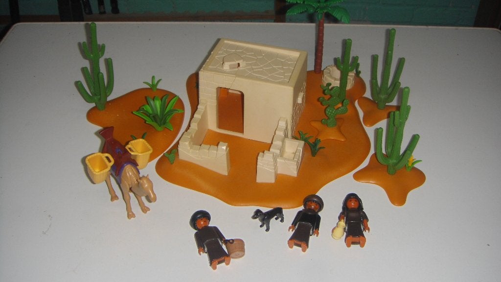 PLAYMOBIL MAISON EGYPTIENNE 6845, Enlèvement ou Envoi, Utilisé, Autres types