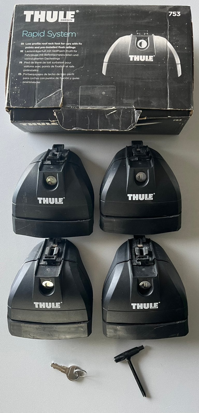 Thule Rapid System 753, Auto diversen, Dakdragers, Ophalen, Gebruikt