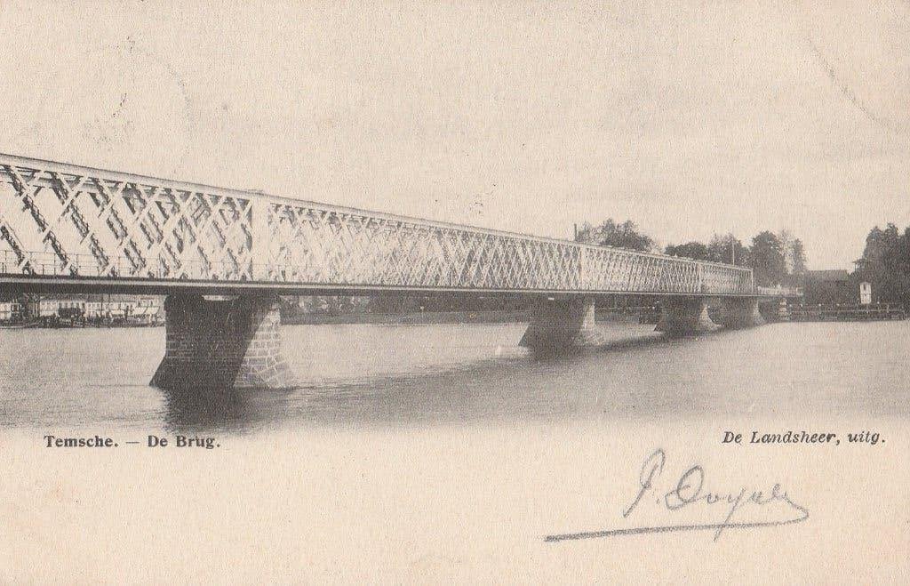 Temse, Ophalen of Verzenden, 1920 tot 1940, Gelopen, Oost-Vlaanderen