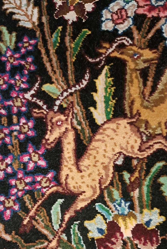 Perzisch tapijt Tabriz van het type Levensboom(met zijde), Ophalen of Verzenden