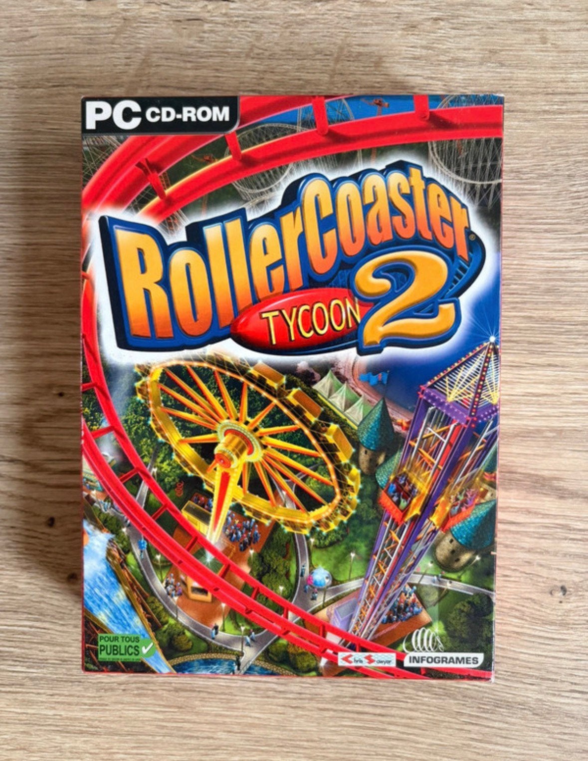 RollerCoaster Tycoon 2 – PC, Ophalen, Online, Gebruikt, 1 speler