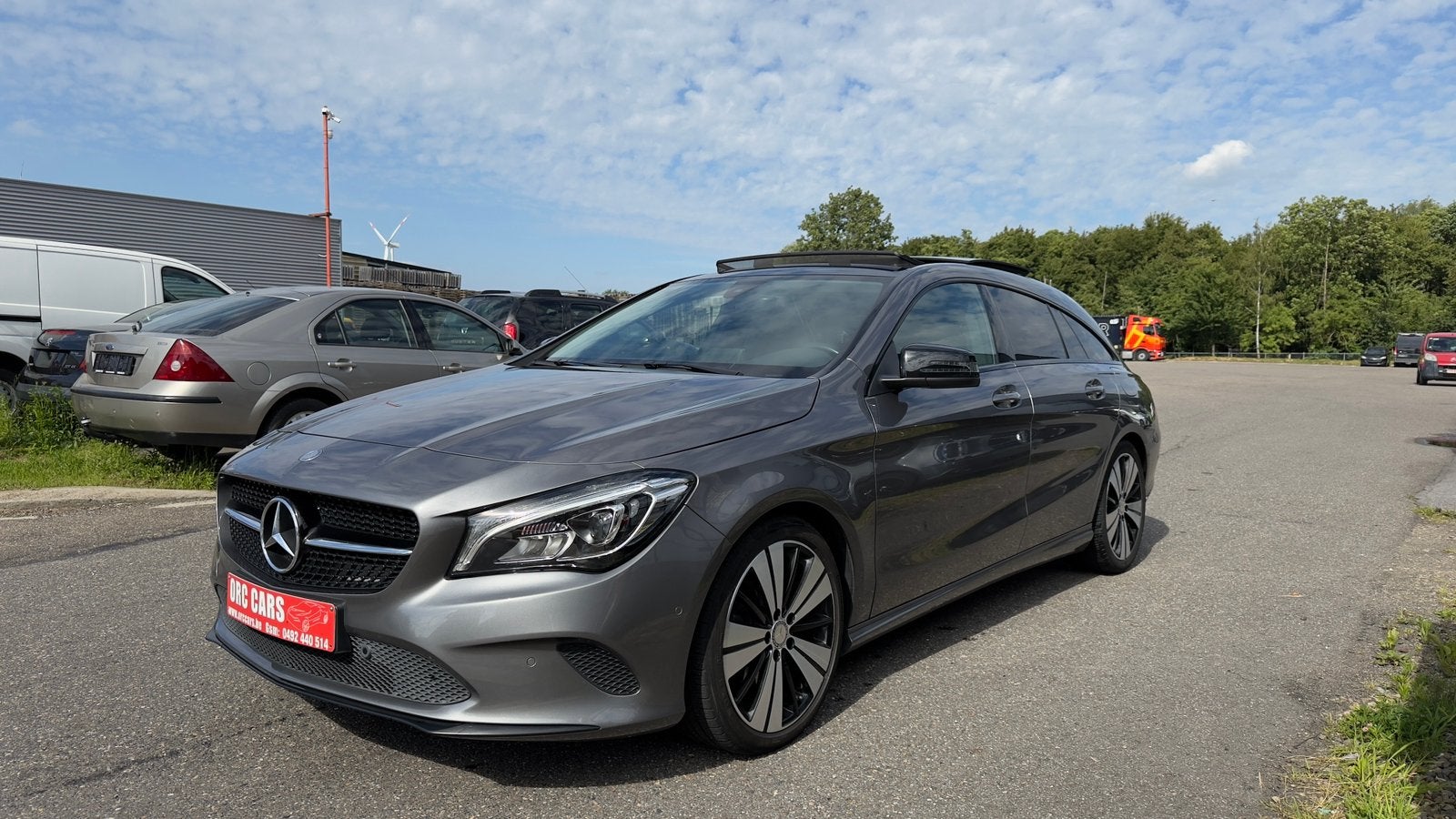 Mercedes-CLA 220 Shooting d 7-G DCT Édition professionnelle, Autos, Cuir, Achat, Euro 6, Entreprise
