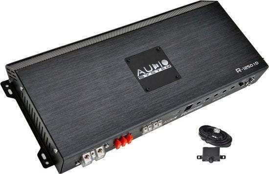 Audio System R-1250.1D 1250W RMS Monoblok versterker, Auto diversen, Ophalen of Verzenden, Nieuw
