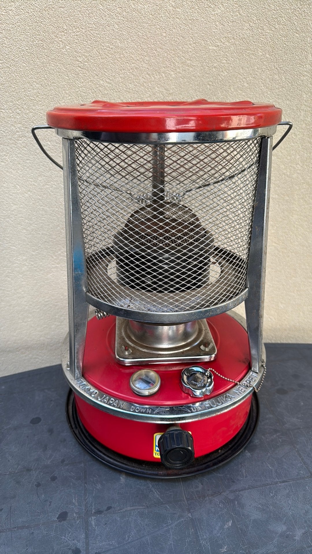 Vintage Fujika Newpet Petroleumkachel, Huis en Inrichting, Ophalen, Gebruikt, Petroleumkachel