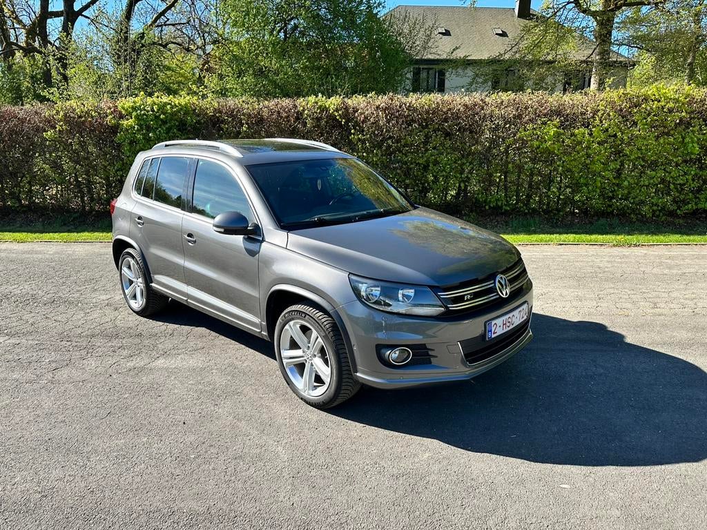 Rare ! Superbe Volkswagen Tiguan R-line ! A voir !, Cuir, Argent ou Gris, Achat, 110 g/km